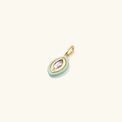 Necklaces<Mejuri Mosaic Enamel Marquise Pendant