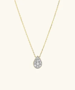 Necklaces<Mejuri Mosaic Pear Diamond Necklace