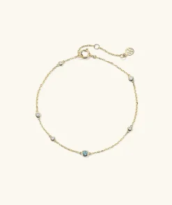 Bracelets<Mejuri Multi Gemstone Station Bracelet