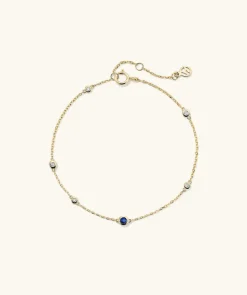 Bracelets<Mejuri Multi Gemstone Station Bracelet