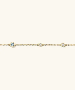 Bracelets<Mejuri Multi Gemstone Station Bracelet
