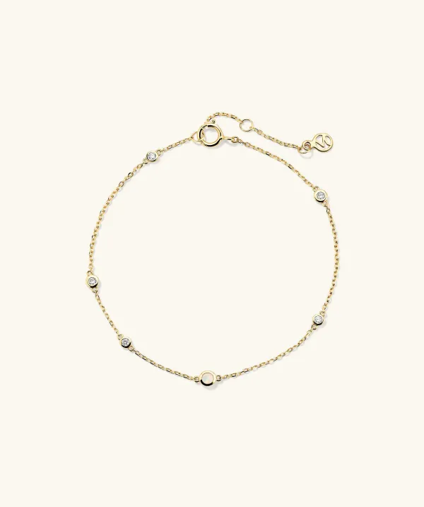 Bracelets<Mejuri Multi Gemstone Station Bracelet