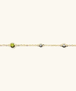 Bracelets<Mejuri Multi Gemstone Station Bracelet