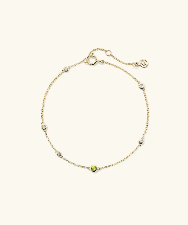 Bracelets<Mejuri Multi Gemstone Station Bracelet