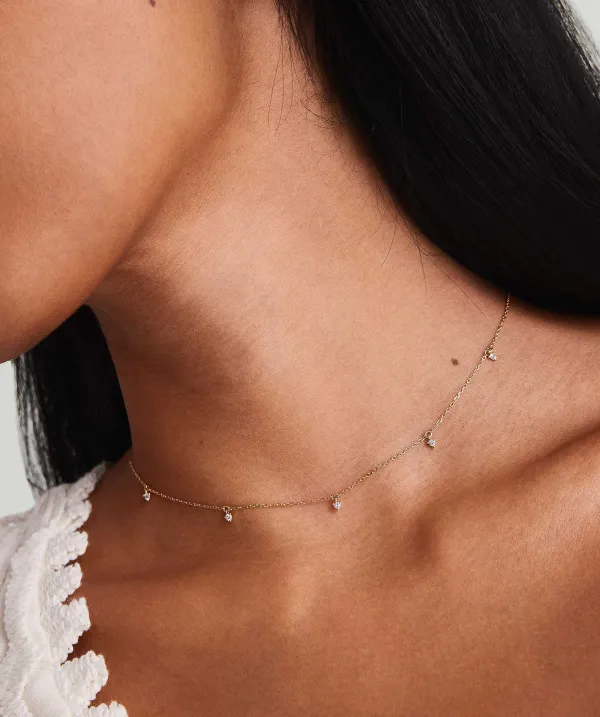 Necklaces<Mejuri Multi Station Diamond Necklace