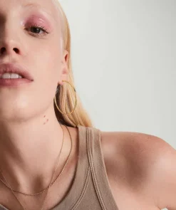 Earrings<Mejuri Oversized Thin Hoops