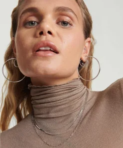 Earrings<Mejuri Oversized Thin Hoops