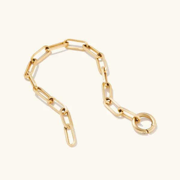Bracelets<Mejuri Paperclip Chain Charm Bracelet