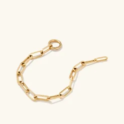 Bracelets<Mejuri Paperclip Chain Charm Bracelet