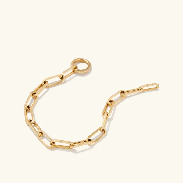 Bracelets<Mejuri Paperclip Chain Charm Bracelet