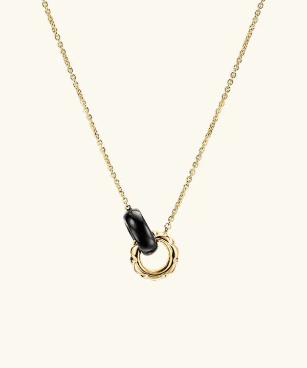 Necklaces<Mejuri Patra Linked Enamel Necklace