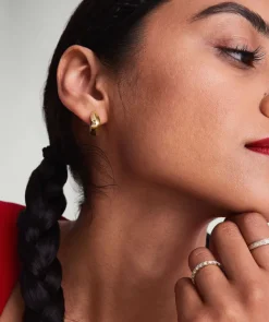 Earrings<Mejuri Patra Medium Hoops