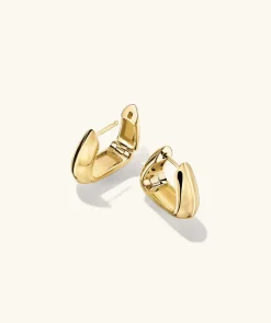 Earrings<Mejuri Patra Medium Hoops