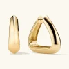 Earrings<Mejuri Patra Oversized Hoops