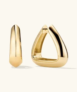 Earrings<Mejuri Patra Oversized Hoops