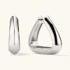 Earrings<Mejuri Patra Oversized Hoops