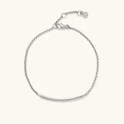 Bracelets<Mejuri Pav Diamond Bar Bracelet