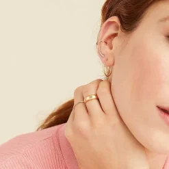 Earrings<Mejuri Pav Diamond Climbers