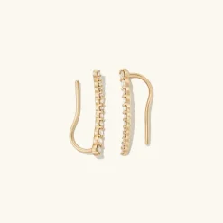 Earrings<Mejuri Pav Diamond Climbers