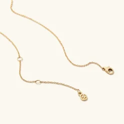 Necklaces<Mejuri Pav Diamond Linked Necklace