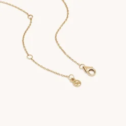 Necklaces<Mejuri Pav Diamond Round Necklace