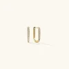 Earrings<Mejuri Pav Diamond Small U Hoops