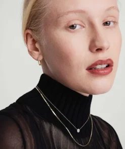 Earrings<Mejuri Pav Diamond Small U Hoops
