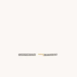 Earrings<Mejuri Pav Diamonds Long Bar Studs