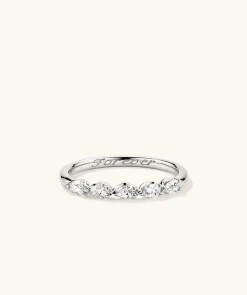 Rings<Mejuri Pear Multi Diamond Ring
