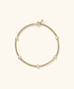 Bracelets<Mejuri Pearl Curb Chain Bracelet