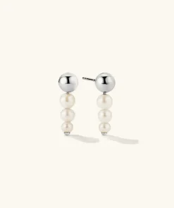 Earrings<Mejuri Pearl Drop Earrings