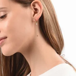 Earrings<Mejuri Pearl Hoops