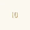 Earrings<Mejuri Pleated Huggie U Hoops