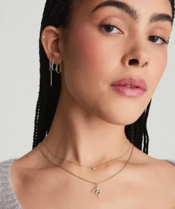 Earrings<Mejuri Pleated Medium U Hoops