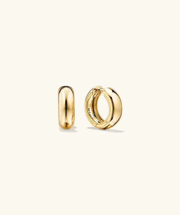 Earrings<Mejuri Plush Small Hoops
