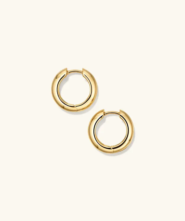 Earrings<Mejuri Plush Small Hoops