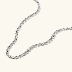 Necklaces<Mejuri Puffy Anchor Chain Necklace