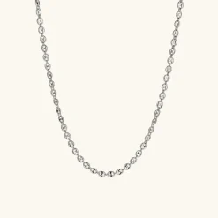 Necklaces<Mejuri Puffy Anchor Chain Necklace