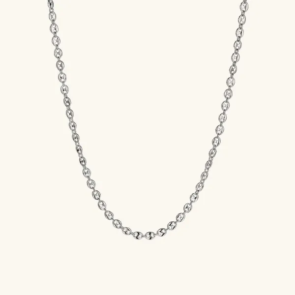 Necklaces<Mejuri Puffy Anchor Chain Necklace
