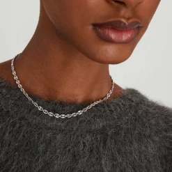 Necklaces<Mejuri Puffy Anchor Chain Necklace