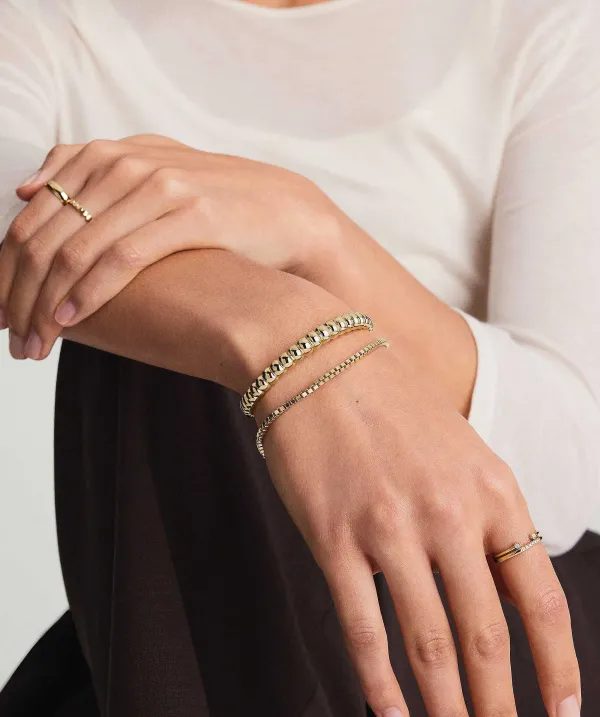 Bracelets<Mejuri Puffy Charlotte Cuff Bracelet