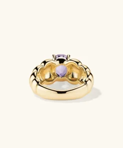 Rings<Mejuri Puffy Charlotte Gemstone Ring