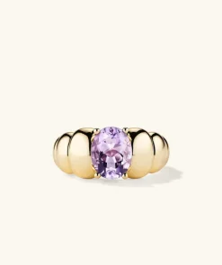 Rings<Mejuri Puffy Charlotte Gemstone Ring