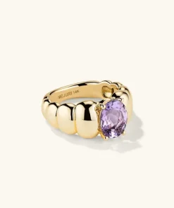 Rings<Mejuri Puffy Charlotte Gemstone Ring