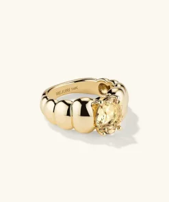 Rings<Mejuri Puffy Charlotte Gemstone Ring