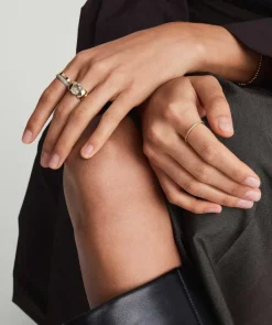 Rings<Mejuri Puffy Charlotte Gemstone Ring