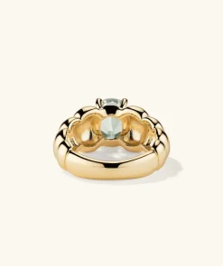 Rings<Mejuri Puffy Charlotte Gemstone Ring