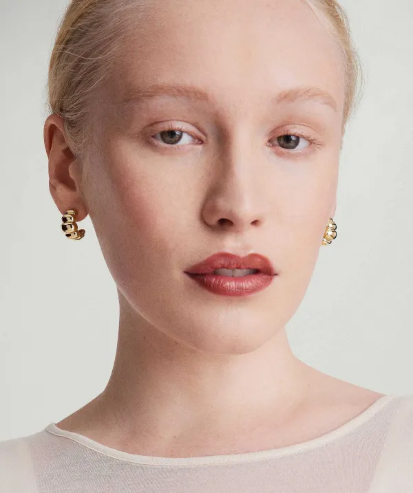 Earrings<Mejuri Puffy Charlotte Hoops