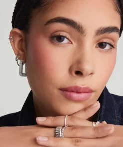 Earrings<Mejuri Ribbed Oversized Hoops