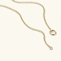 Necklaces<Mejuri Rolo Chain Charm Necklace